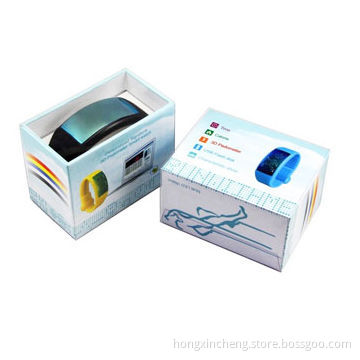OEM Silicone Sport Pedometer, Customized Logo Accepted